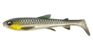 Guma Savage Gear 3D Whitefish Shad  12cm 14g  GREEN SILVER