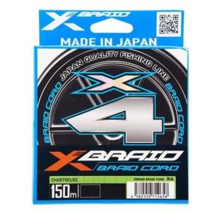 Plecionka YGK X-Braid Cord X4 150m #0,3  6lb 