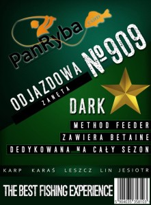 Zanęta method feeder 909 Odjazdowa Dark Pan Ryba