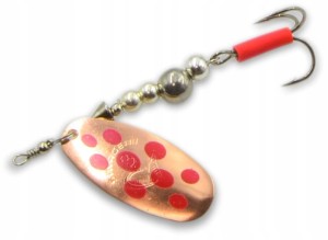 Błystka Savage Gear Caviar Spinner Rozm.3/9,5g, Copper Silver 