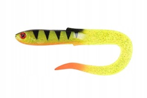 GUMA FOX RAGE SLICK EEL 21cm - UV PERCH