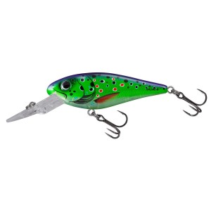 Wobler Salmo Rattlin Executor 7cm Floating - Clear Purple Trout