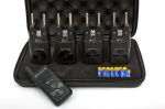 Zestaw sygnalizatorów Crystal RF698 Black Pro 4+1