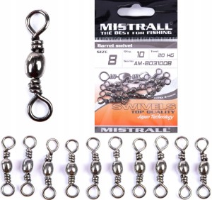 MISTRALL KRĘTLIK BARREL ROZM. 10 OP. 10SZT.