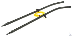 Zestaw do mierzenia odległości, kołki dystansowe Jaxon / 57 cm / 5 m 