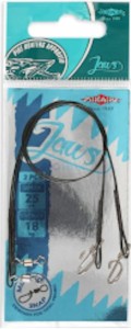 Mikado Jaws Przypony Stalowe 25cm/12kg 
