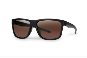 OKULARY Fox Collection Green & Black Shades – Brown Lens