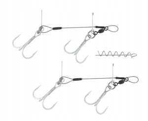 Dozbrojki Abu Garcia  Stinger Wire 11cm/80 lb Hook3/0 