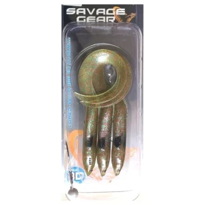 Przynęta gumowa Savage Gear Real Eel 15cm/12g- Motor Oil NL (3+1)