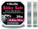 Plecionka Sufix Silky Soft 5.5kg, 20m Clay Gray