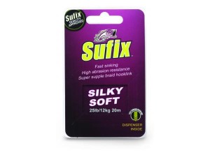 Plecionka Sufix Silky Soft 12kg, 20m Invisible Green (DS1BL025ZF5A2S)