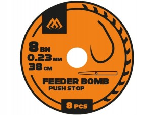 Przypon MIKADO Feeder Bomb  0.2 mm/ 38 cm r.06