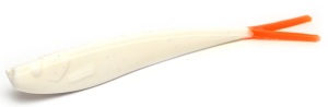 Przynęta gumowa Quantum - Q-Fish 13 Solid White UV tail 13cm