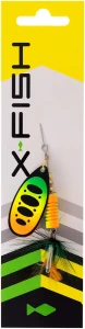 Obrotówka X-Fish Termite №4 9,5g Fire Tiger  