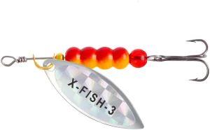 Błystka X-Fish nr 3 11g tęczowy srebrny
