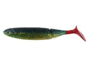 Przynęta gumowa Effzett Shad Fire tiger 7cm
