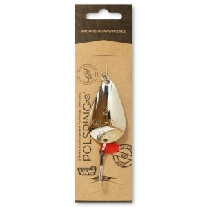 Błystka Wahadłowa Polsping Kalewa 1 nikiel cienka 6g 