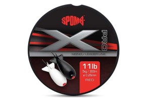 Żyłka SPOMB X Pro Mono | RED | 0.26mm / 300m