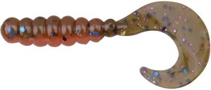 TWISTER SPRO U.S. GRUB - ARMY PERCH 6 CM