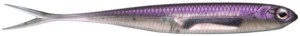 Przynęta gumowa Fish Arrow Flash-J Shad 4" Plus SW Keimura Purple / Silver  #122