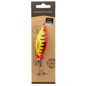 Błystka Wahadłowa Polsping Alga 2 21g YELLOW TIGER 