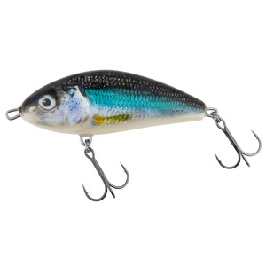 Wobler Salmo FATSO 8.0cm Sinking - Holo Smelt