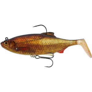 Guma Westin Ricky The Roach Shadtail R 'N R 14cm - Clear Rudd