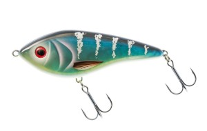 JERK WESTIN THERMOCHROMIC SWIM GLIDEBAIT S 10cm/34g - TC BLUE/BLACK