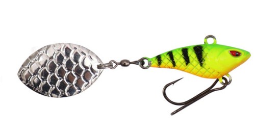 Wobler Mikado M-tail 6.5cm/9g/Firetiger-sklep rybka