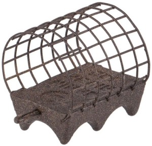 Koszyk Feeder Brain River L z kolcami brązowy 150g 
