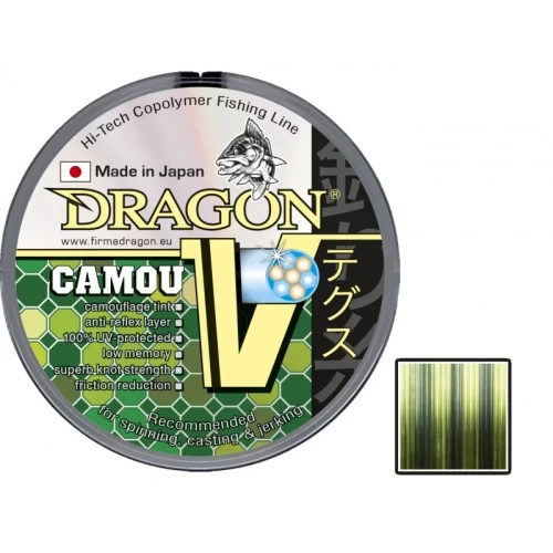 Żyłka Dragon-V Camou 150m / 0,35mm/13,20kg-sklep rybka