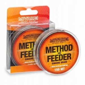 Plecionka Mivardi Method&Feeder Sinking Braid 0.10mm / 150m