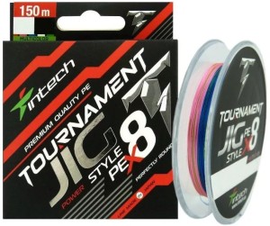 Plecionka Intech Tournament Jig Style PE X8 0.185mm 8kg 150m Multicolor