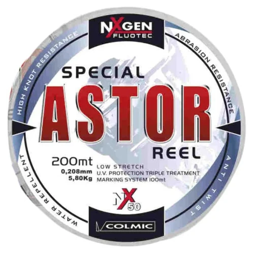 ŻYŁKA COLMIC SPECJAL ASTOR REEL 0,168mm/3,4kg/200m-sklep rybka