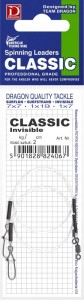 Przypon Dragon Invisible FLUOROCARBON CLASSIC 30CM 10KG 