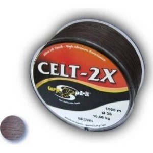 ŻYŁKA  CARP SPIRIT CELT 2X BLACK 0.285MM/6,45KG/1400M 