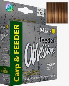 ŻYŁKA MEGABAITS OBSESSION CARP & FEEDER 0.25mm 7.20kg 300m 