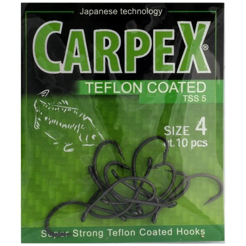 Haczyki Carpex Super Strong 5 roz 1 10szt-sklep rybka