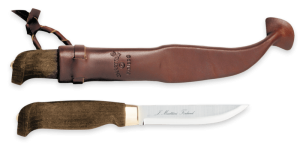 Marttiini Lumberjack Stainless stal nierdzewna/brzoza/stal skórzana 