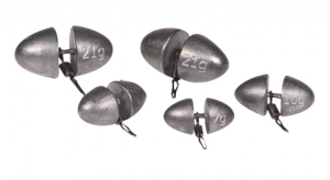 Ciężarki DAM FZ Rolling Dropshot Lead 5 szt 18g
