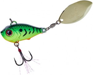 Wobler Gunki Shocker Vib 23,3g Matt Wire Tiger
