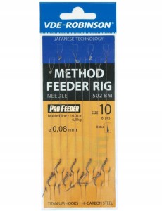 Przypony Robinson Pro Feeder / 0,08mm / #12 / 502BM