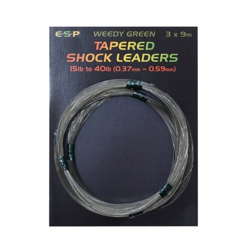 Strzalowka-Tapered-Shock-Leaders-3x9m-Green-ESP.jpg