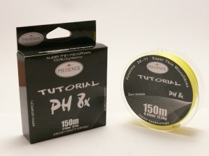 PLECIONKA TUTORIAL PH8 0,14mm/13,5kg /150m - FLUO YELLOW 