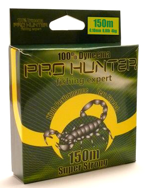 PLECIONKA PHOENIX PRO HUNTER 0,24mm/26,4kg /150m - FLUO YELLOW  -sklep rybka