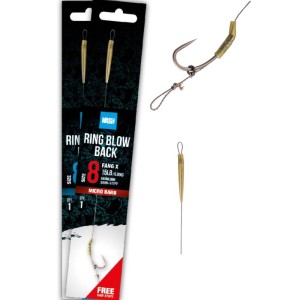Przypon karpiowy Nash Ring Blow Back Rig Barbed - 6