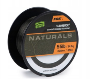 Plecionka Fox Naturals Braid 0,30mm 55lb 600m CBL029