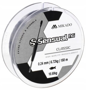 ŻYŁKA MIKADO SENSUAL CLASSIC 0.14mm 300m TRANSPARENTNA