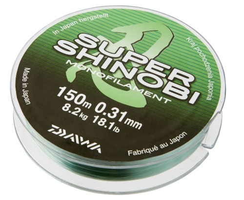 ŻYŁKA DAIWA SUPER SHINOBI 0,34 mm/10,8kg / 150m-sklep rybka