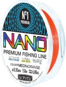 Żyłka Balsax Nano 0.25mm 150m Neon Orange